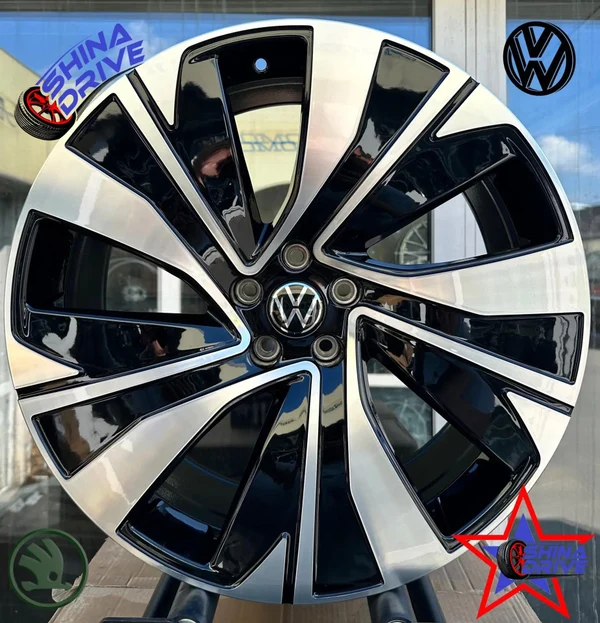 Литые диски Volkswagen HM017 Black Groove
