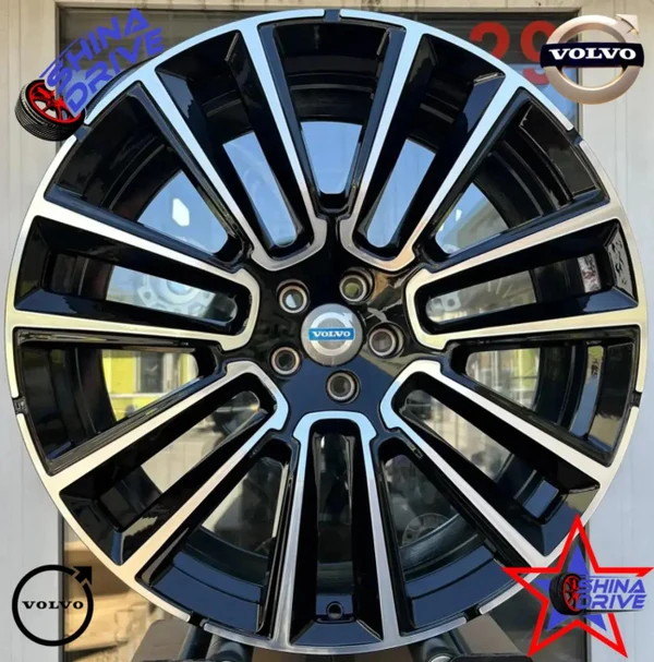 Литые диски Volvo HM027 XC90 Black Groove