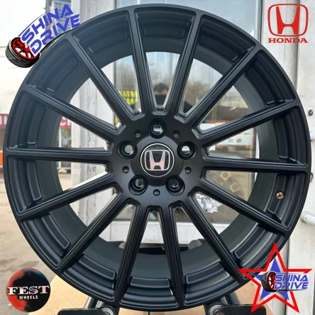 Литые диски Fest Honda RS Black Matt  7.5x19 5x114.3