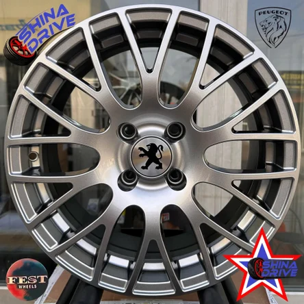Литые диски Fest Peugeot GT Silver Gloss  6.5x16 4x108