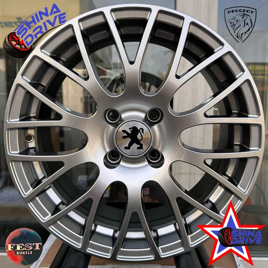 Литые диски Fest Peugeot GT Silver Gloss  6.5x16 4x108